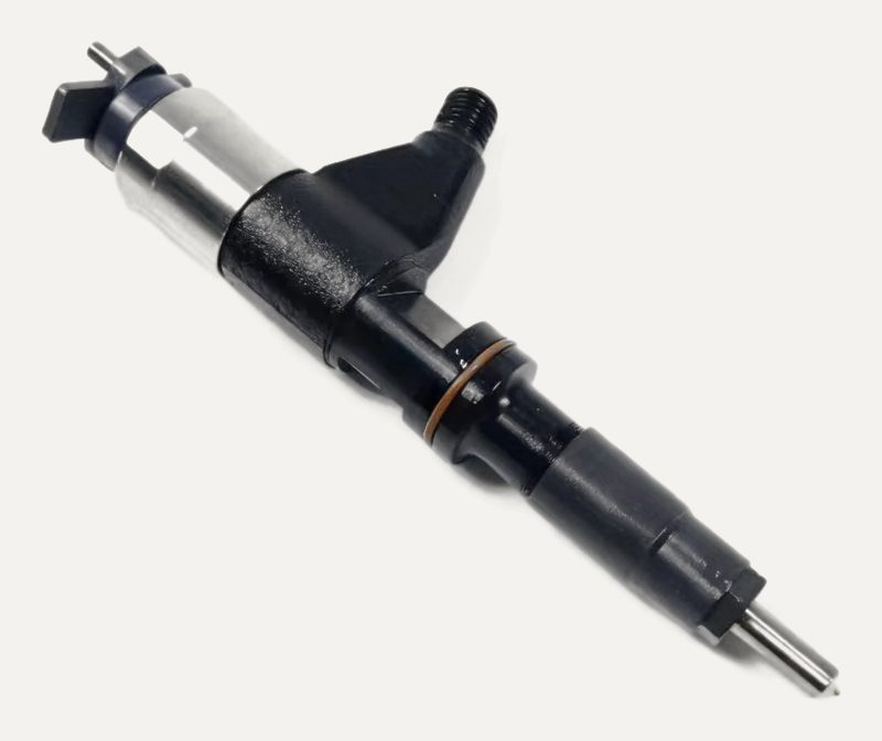 095000-6460 common rail fuel injector (OEM RE529150) — view 2